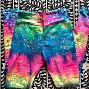 Tirade 13 Lycra Spandex Rainbow Tye Dye Leggings